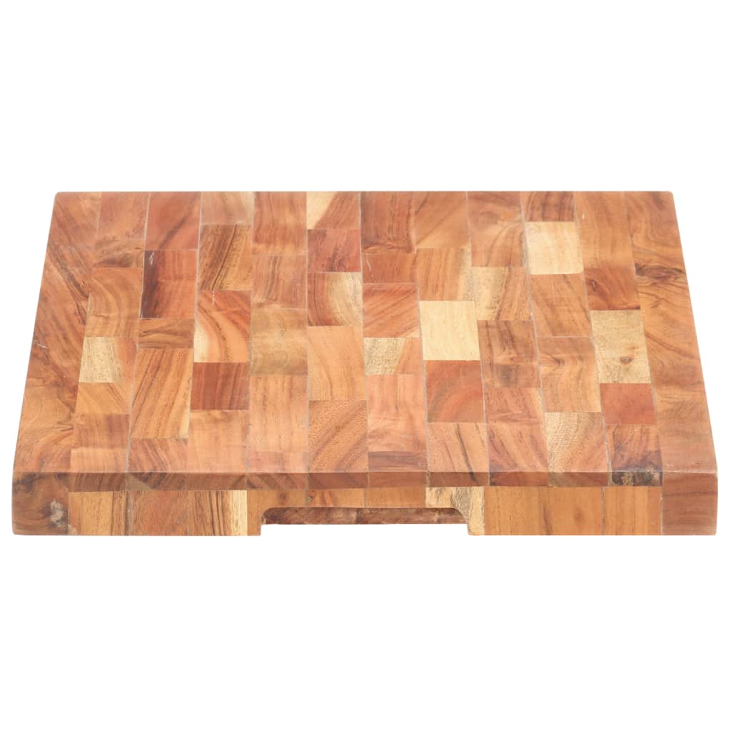 Vidaxl Hakblock 50x35x4 cm fester Akaziahout