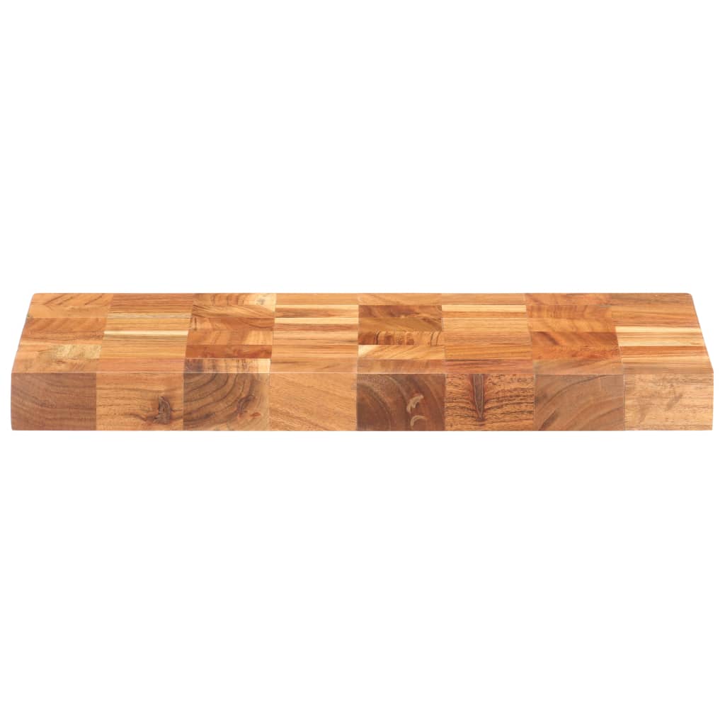Vidaxx Hackblock 40x30x3,8 cm massives Akazienholz