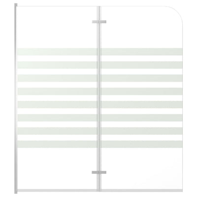 VIDAXL -BAD -MADEN -WAHR VON 120 x 140 cm gehärtetes Glas gestreift