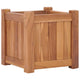 VidaXL Pflanzgefäß erhöht 30x30x30 cm aus massivem Teakholz