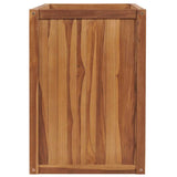VIDAXL -Pflanzer erhoben 100x50x70 cm Festes Teakholzholz - afbeelding 3