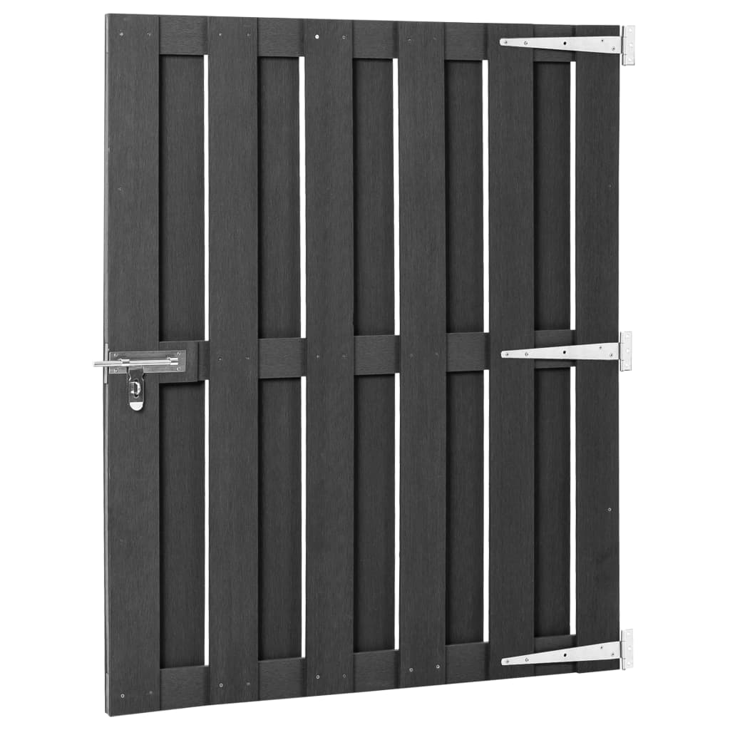 Vidaxxl Tor 100x120 cm HKC grau