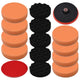 Vidaxx 14-teiliges Polierpad-Set 150 mm