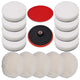 Vidaxx 14-teiliges Polierpad-Set 180 mm