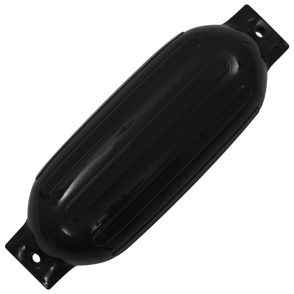 Vidaxl BootStoot -Kissen 2 PCs 69x21.5 cm PVC Schwarz