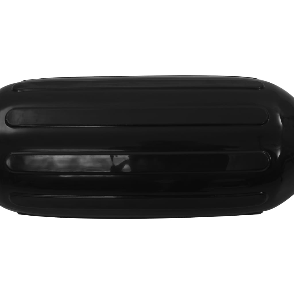 Vidaxl BootStoot -Kissen 2 PCs 69x21.5 cm PVC Schwarz