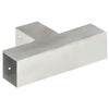 Vidaxl-Pfahl-Verbindung T-Form 71x71 mm verzinktes Metall