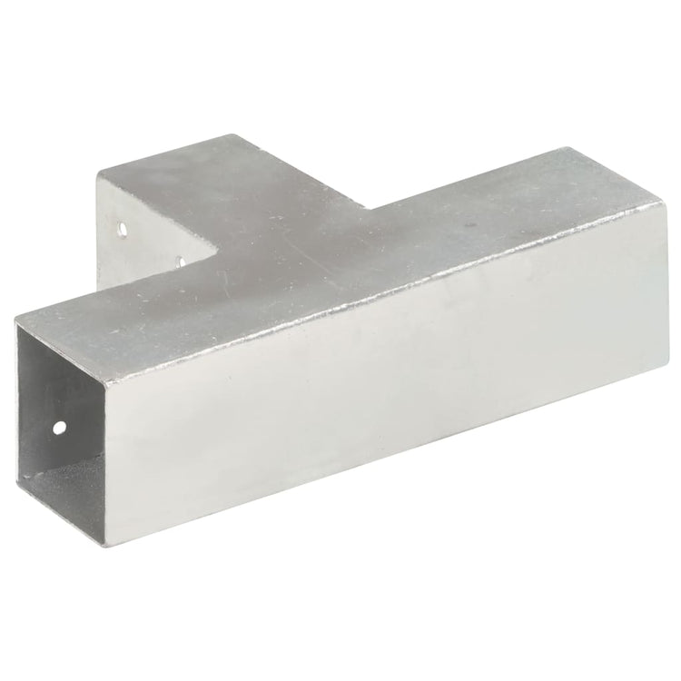 Vidaxl-Pfahl-Verbindung T-Form 71x71 mm verzinktes Metall