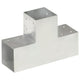Vidaxl Pale Connection T-Form 101x101 mm verzinktes Metall