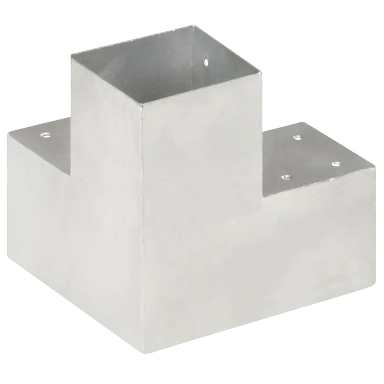 Vidaxl-Pfahlanschluss Y-Form 101x101 mm verzinktes Metall