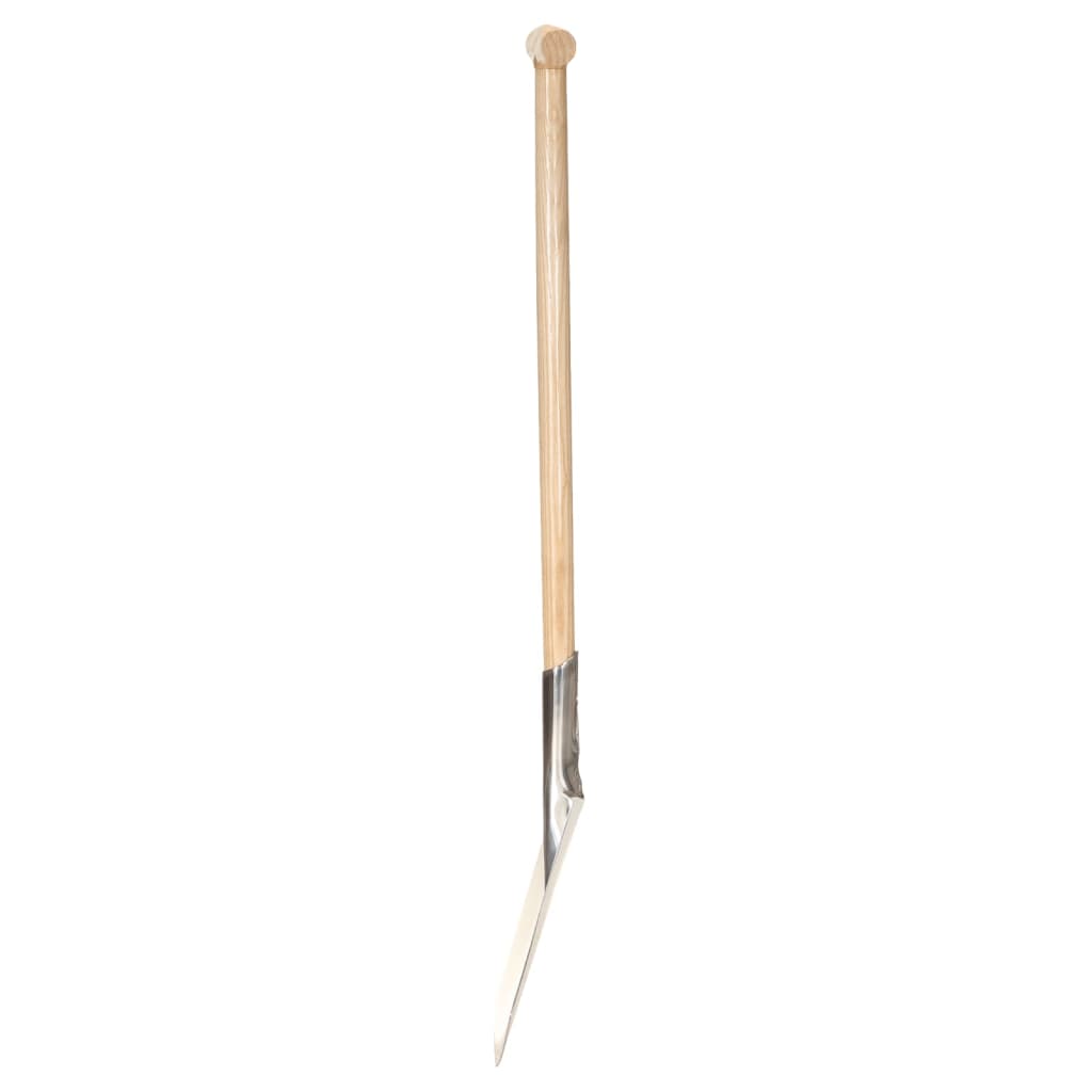 Vidaxl Puntspade T-Griff Edelstahl und Ascheholz