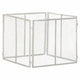 Vidaxx Kompostbehälter 85x85x70 cm aus verzinktem Stahl