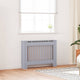 VIDAXL -Radiatorkonstruktion 112x19x81.5 cm MDF -Anthrazit