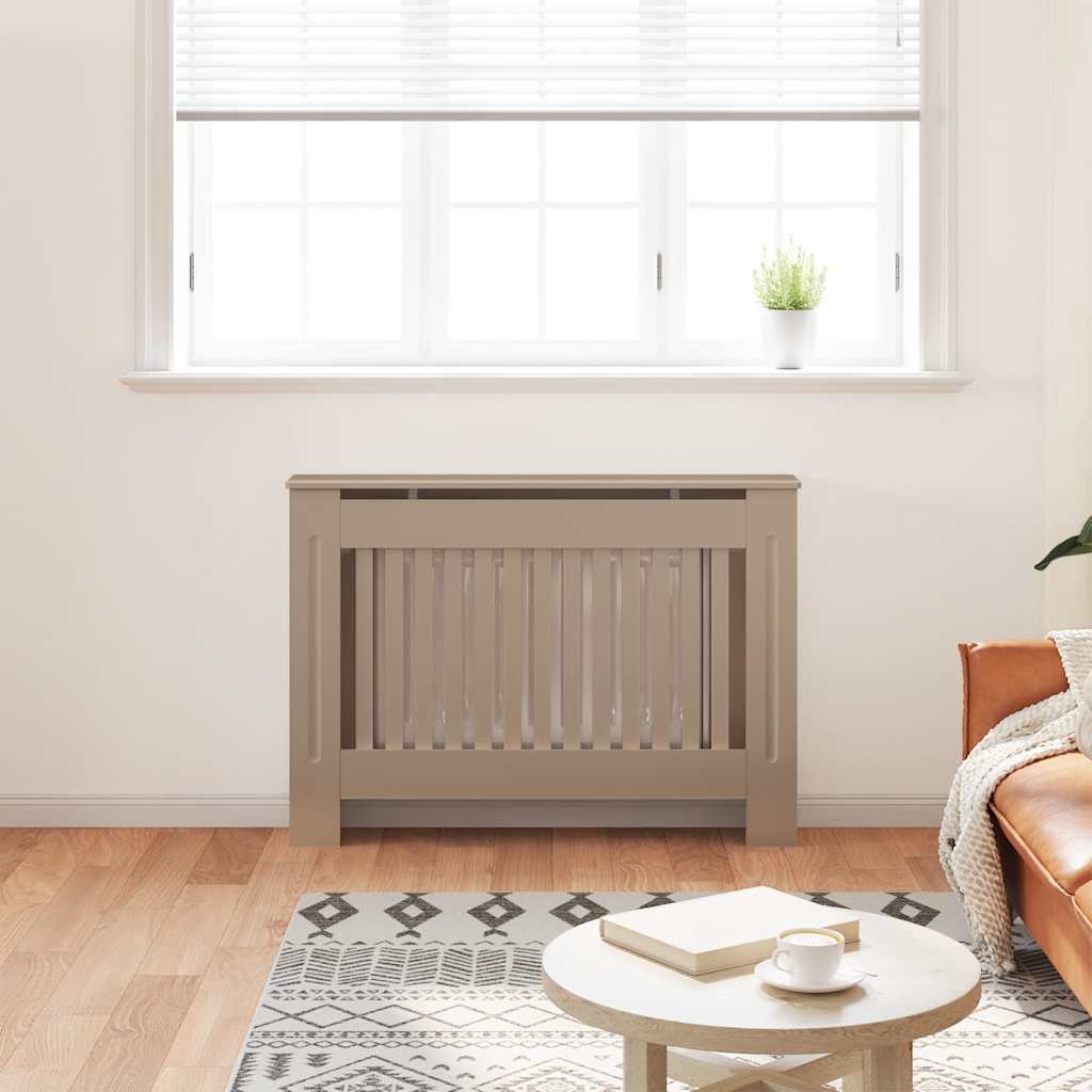 VIDAXL -Radiatorkonstruktion 112x19x81.5 cm MDF
