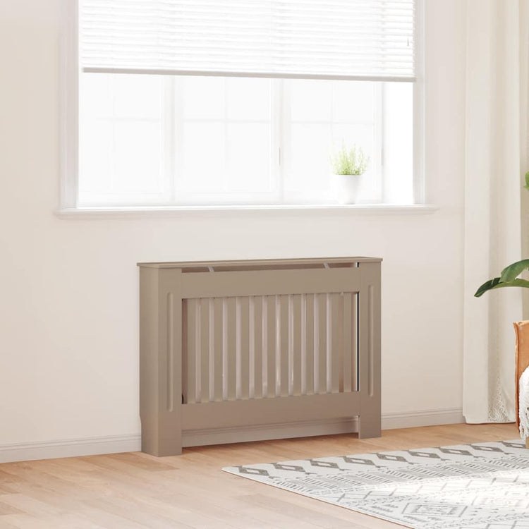 VIDAXL -Radiatorkonstruktion 112x19x81.5 cm MDF