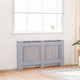VIDAXL -Radiatorkonstruktion 152x19x81.5 cm MDF -Anthrazit