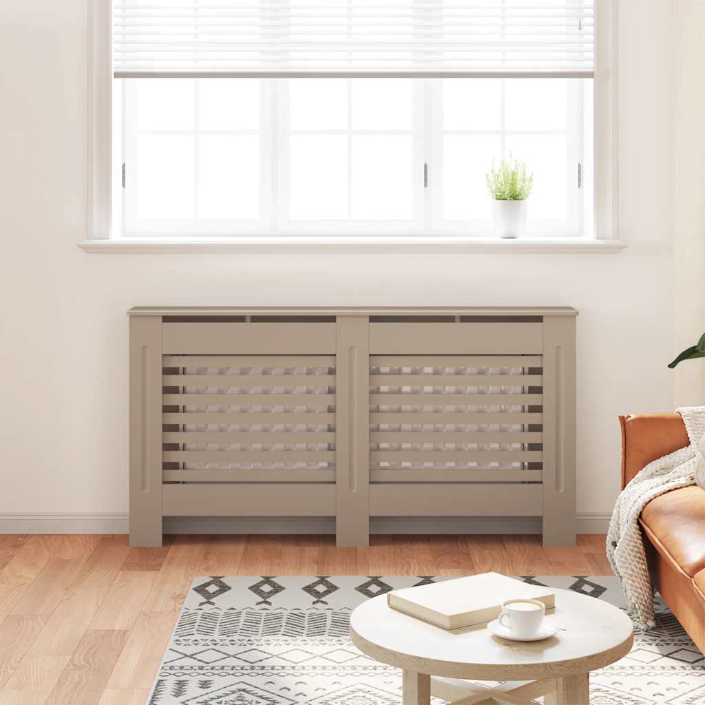 VIDAXL -Radiatorkonstruktion 152x19x81.5 cm MDF