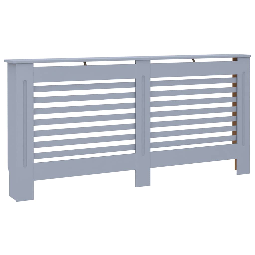 VIDAXL -Radiatorkonstruktion 172x19x81.5 cm MDF -Anthrazit