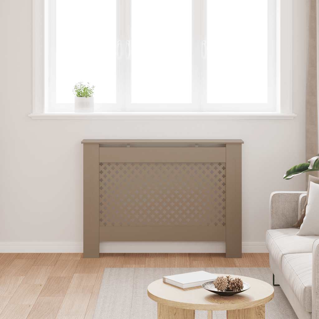 VIDAXL -Radiatorkonstruktion 112x19x81.5 cm MDF