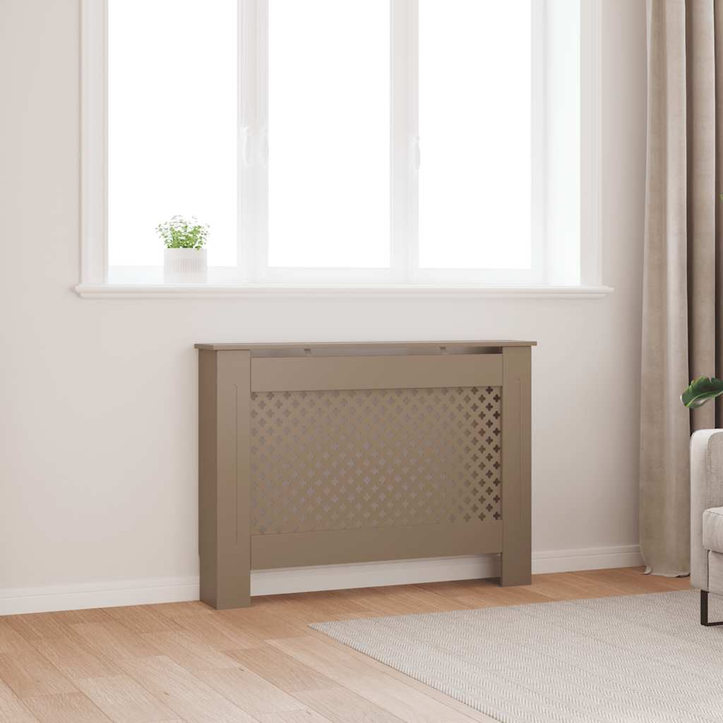 VIDAXL -Radiatorkonstruktion 112x19x81.5 cm MDF