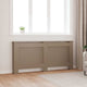 VIDAXL -Radiatorkonstruktion 172x19x81.5 cm MDF