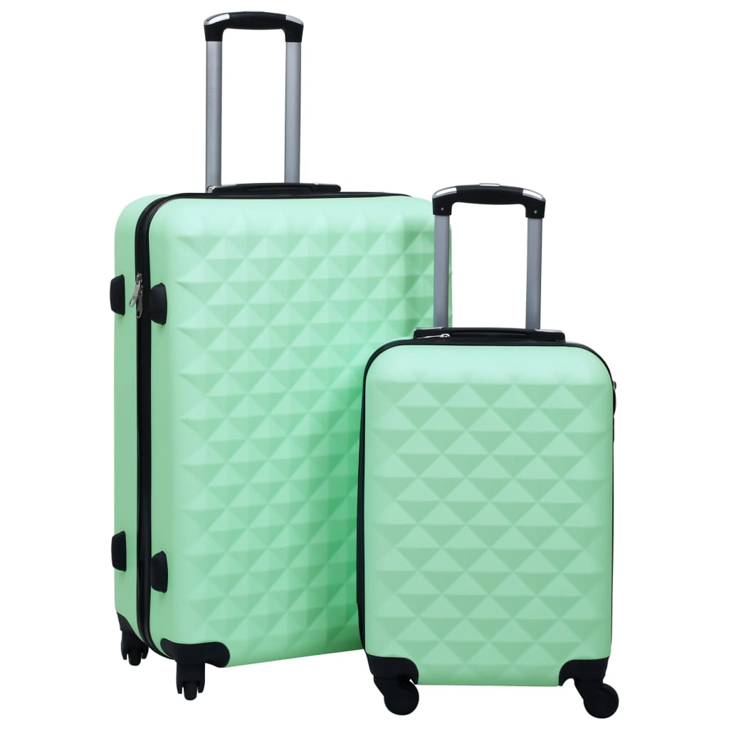 Vidaxl 2-teiliger hartes Gepäckset Minzfarbe