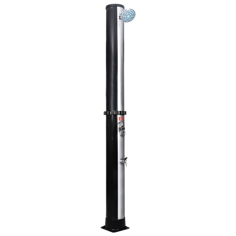 Vidaxl Outdoor -Dusch -Solar mit Duschkopf und Klopfen 40 l