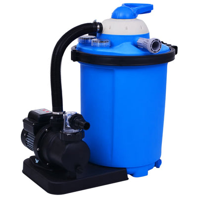 Vidaxl Sandfilterpumpe mit Timer 550 W 50 l