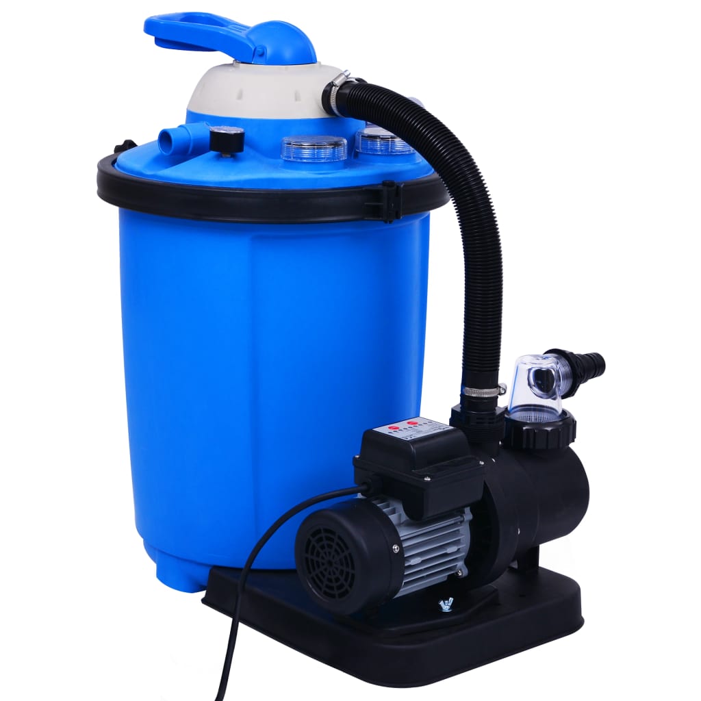 Vidaxl Sandfilterpumpe mit Timer 550 W 50 l