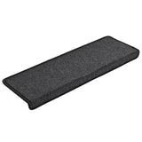 Vidaxl -Treppenmatten 15 ST 65x21x4 cm Anthrazit - afbeelding 3