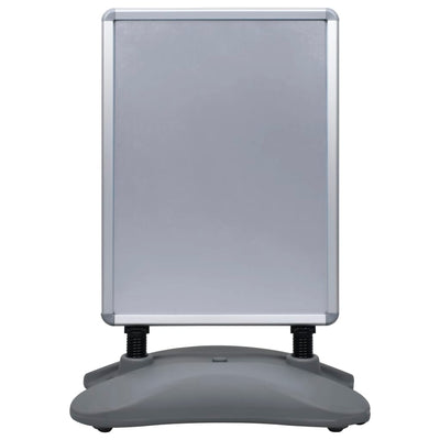Vidaxl Poster Standard A1 wasserdichtes Aluminiumlegierung grau