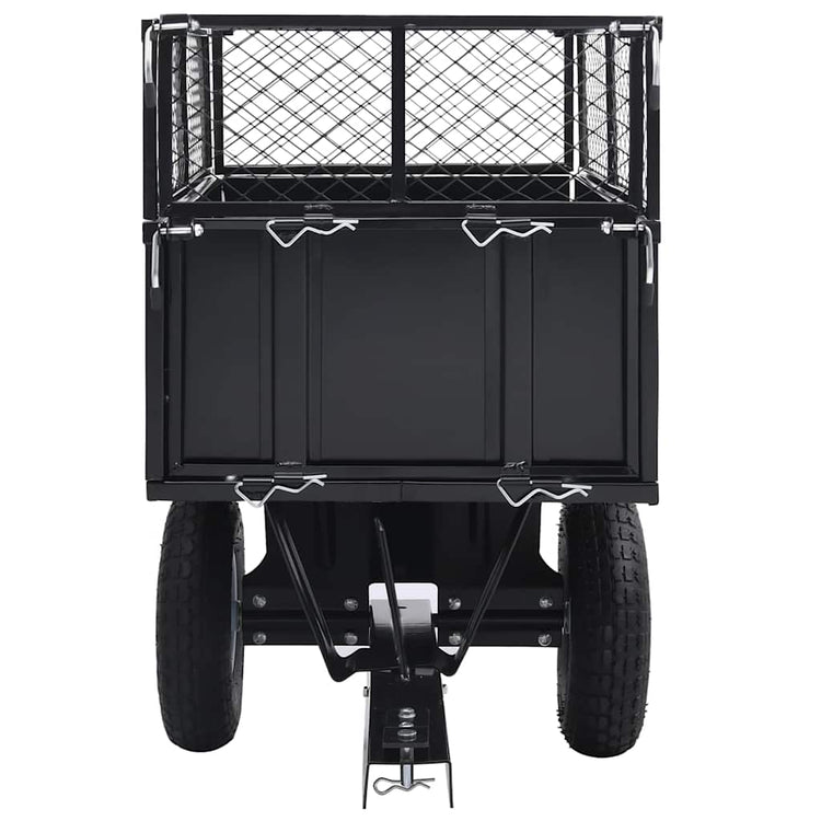 Vidaxl Pie Truck für Ride -On -Mäher 150 kg