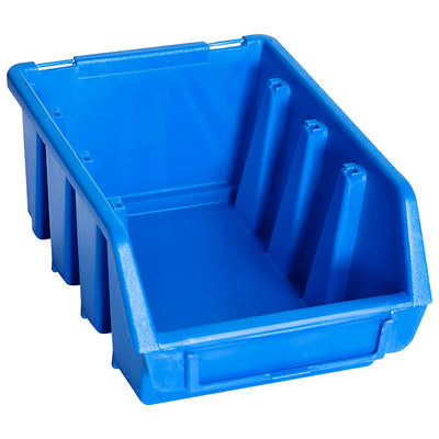 Vidaxl Stapelbakken 20 St Plastikblau