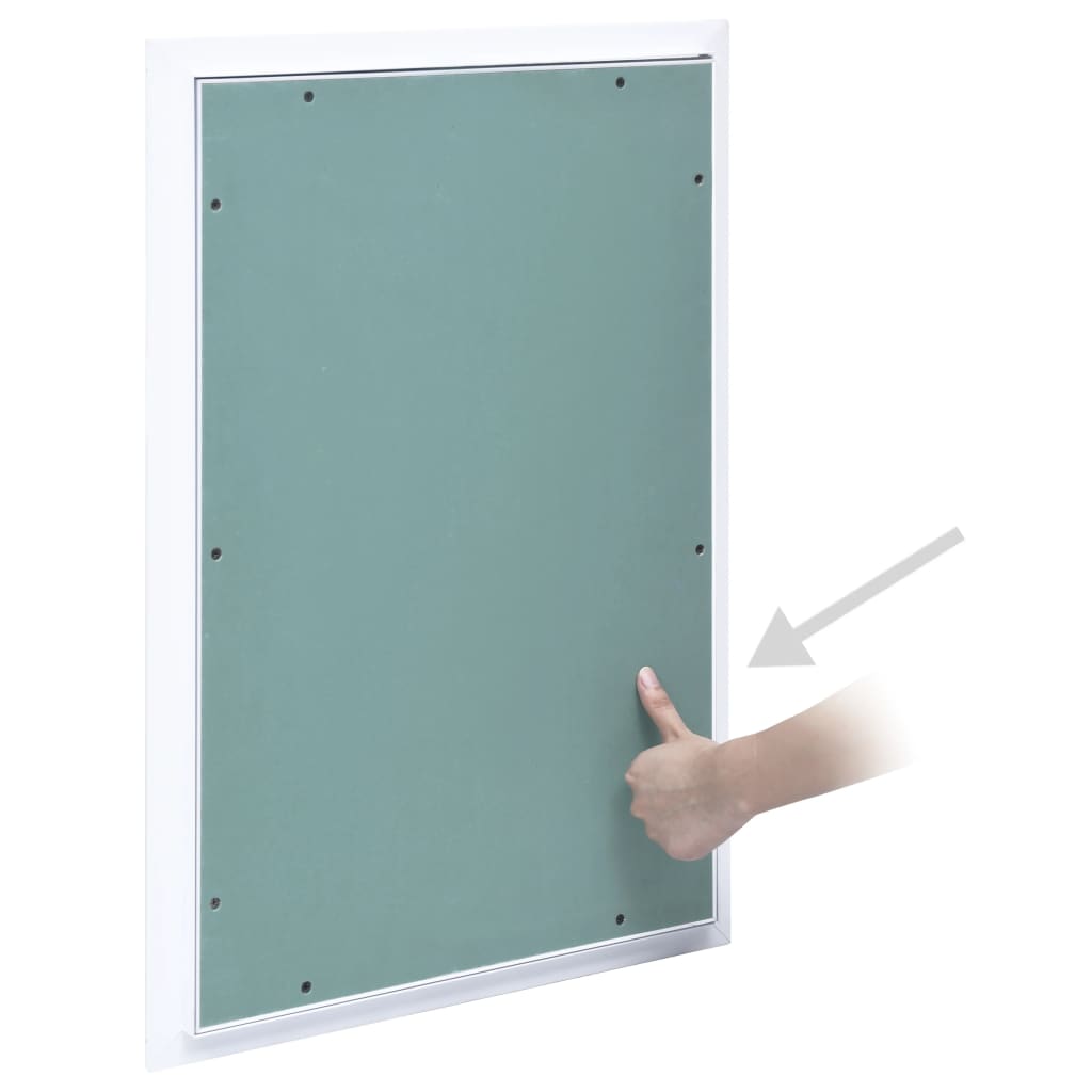 VIDAXL -Zugriffsfeld mit Aluminiumrahmen und Gipsboard 400x600 mm