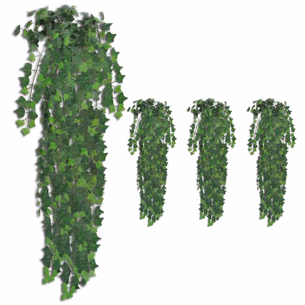 VIDAXL -Kunstbüsche Ivy 4 PCs 90 cm Grün