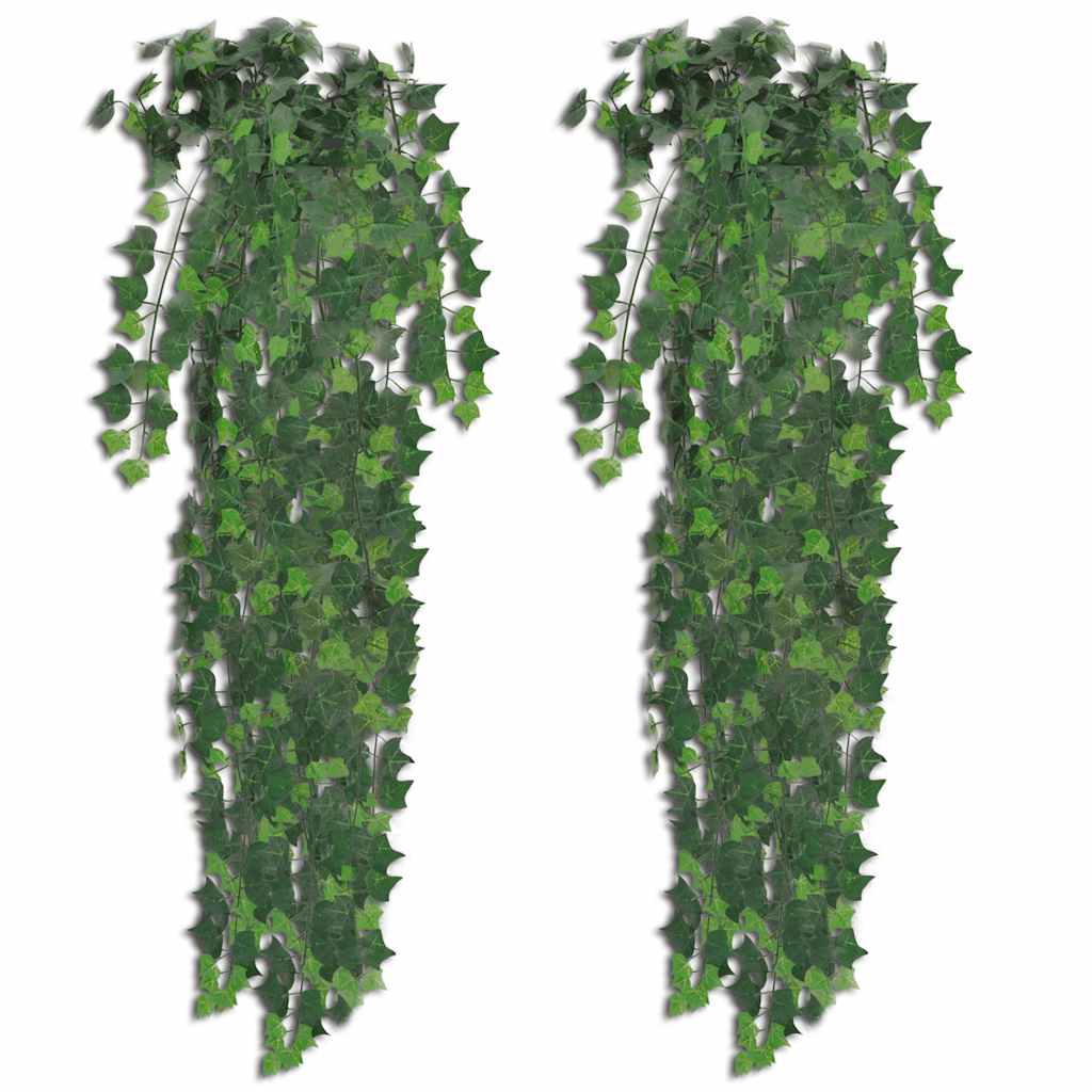 VIDAXL -Kunstbüsche Ivy 4 PCs 90 cm Grün