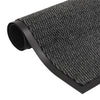 VIDAXL DROOGLOOP MATS 2 PC RETTANGULULE TUFTED 40x60 cm Anthrazit