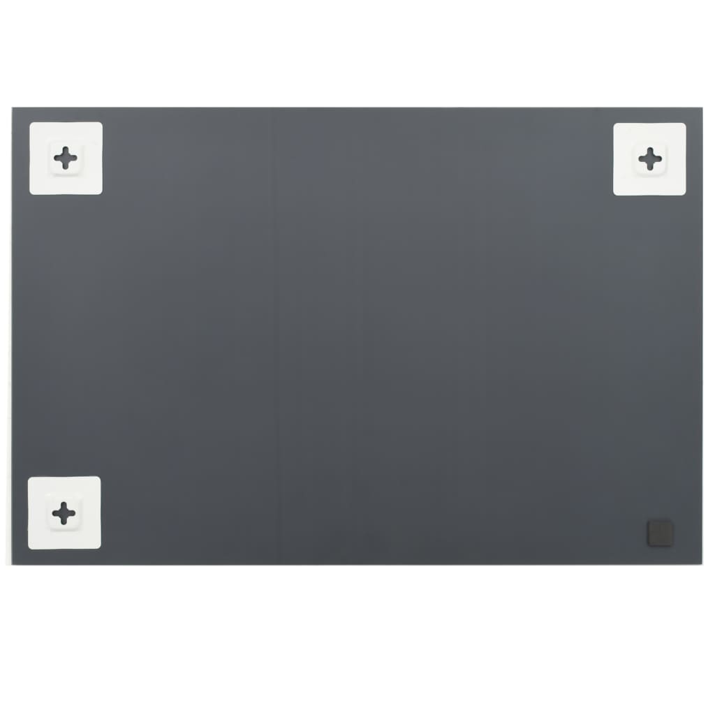 VIDAXL -Wandspiegel 2 St rechteckige 60x40 cm Glas