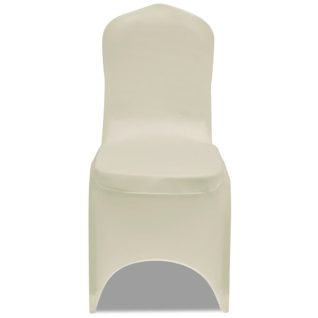 Vidaxl -Sitzabdeckungen Stretch 30 St. Crème