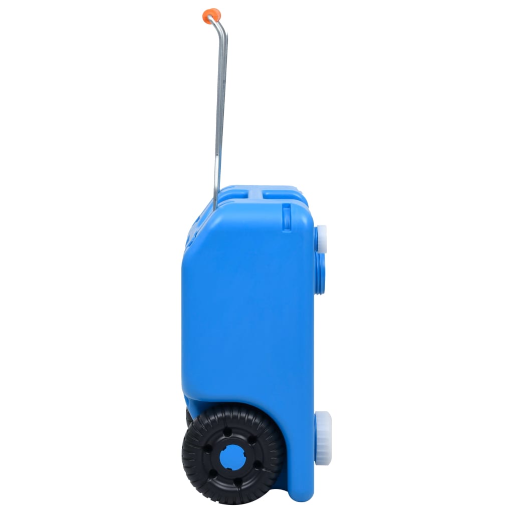 vidaxl Wassertank auf Rädern 25 l Blau