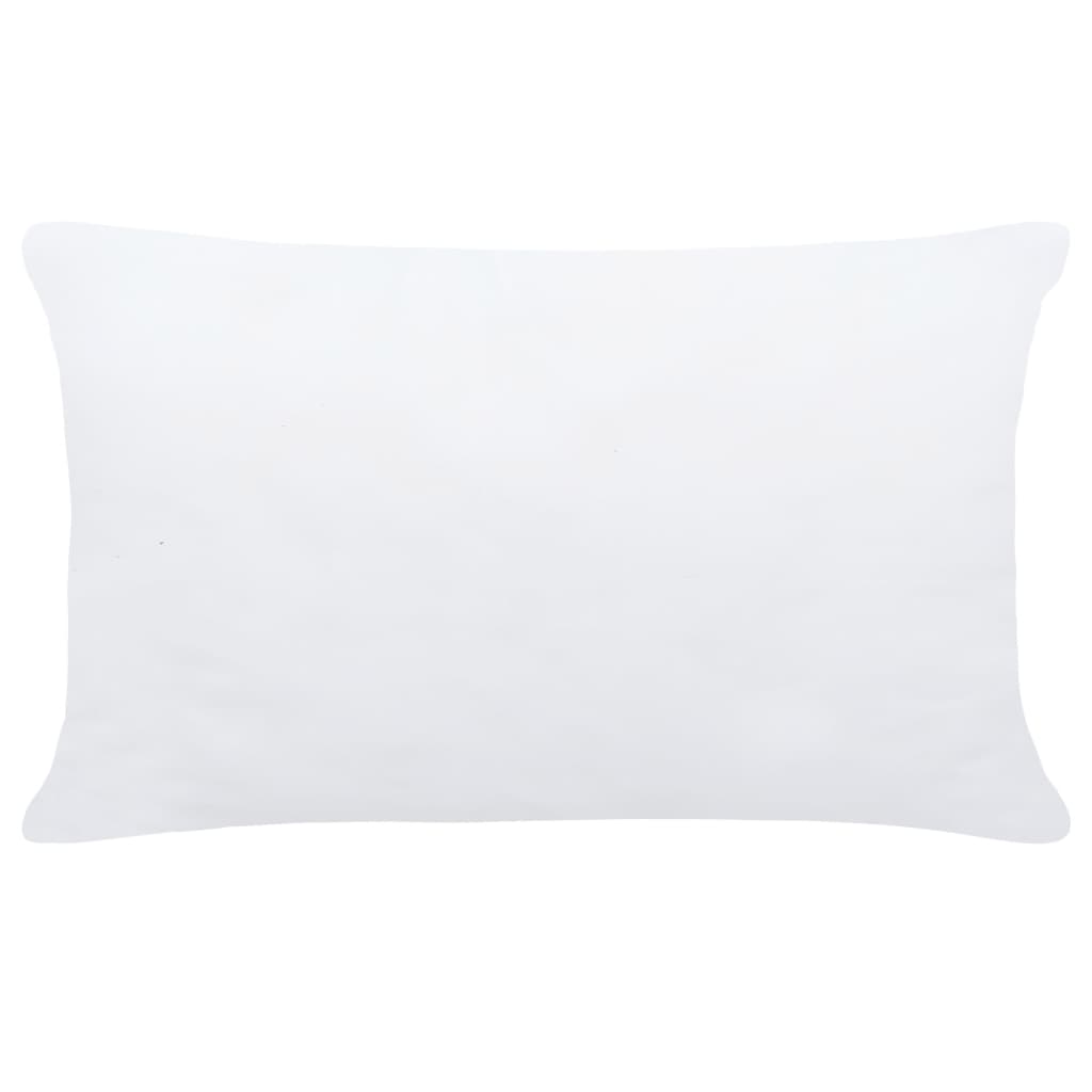 Vidaxl -Kissenfüllungen 2 ST 50 x 30 cm Weiß