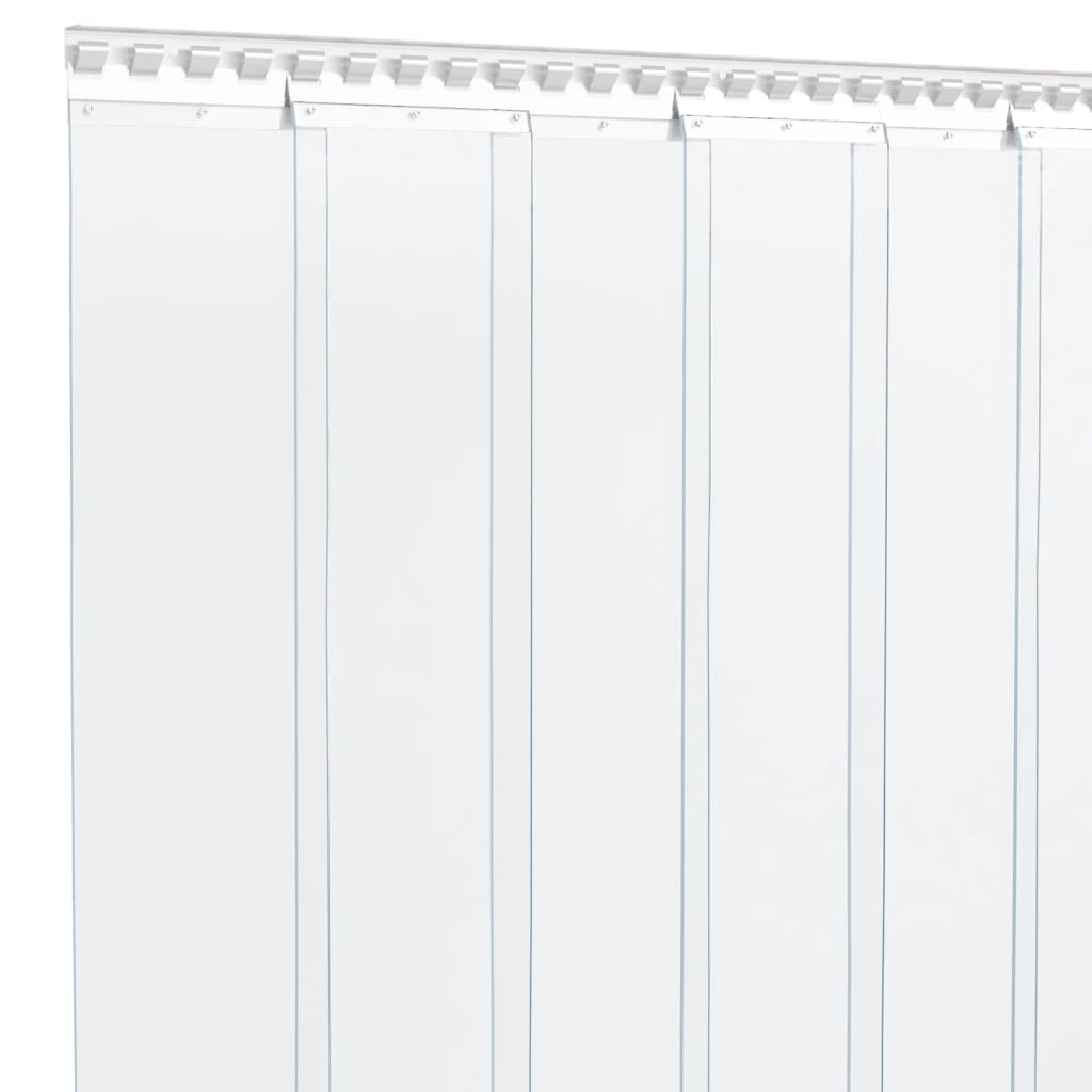 Vidaxl -Streifenvorhang auf Roll 3x300 mm 25 m PVC