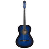 Vidaxl Guitar Classic Anfänger 4 4 39 Lindenhout Blau