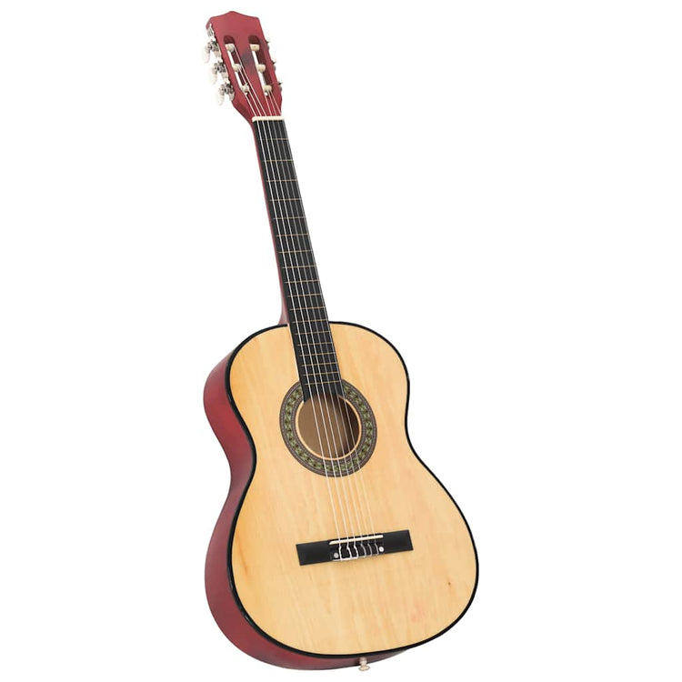 Vidaxl 8-teilige Gitarrenset Klassiker Anfänger 3 4 36