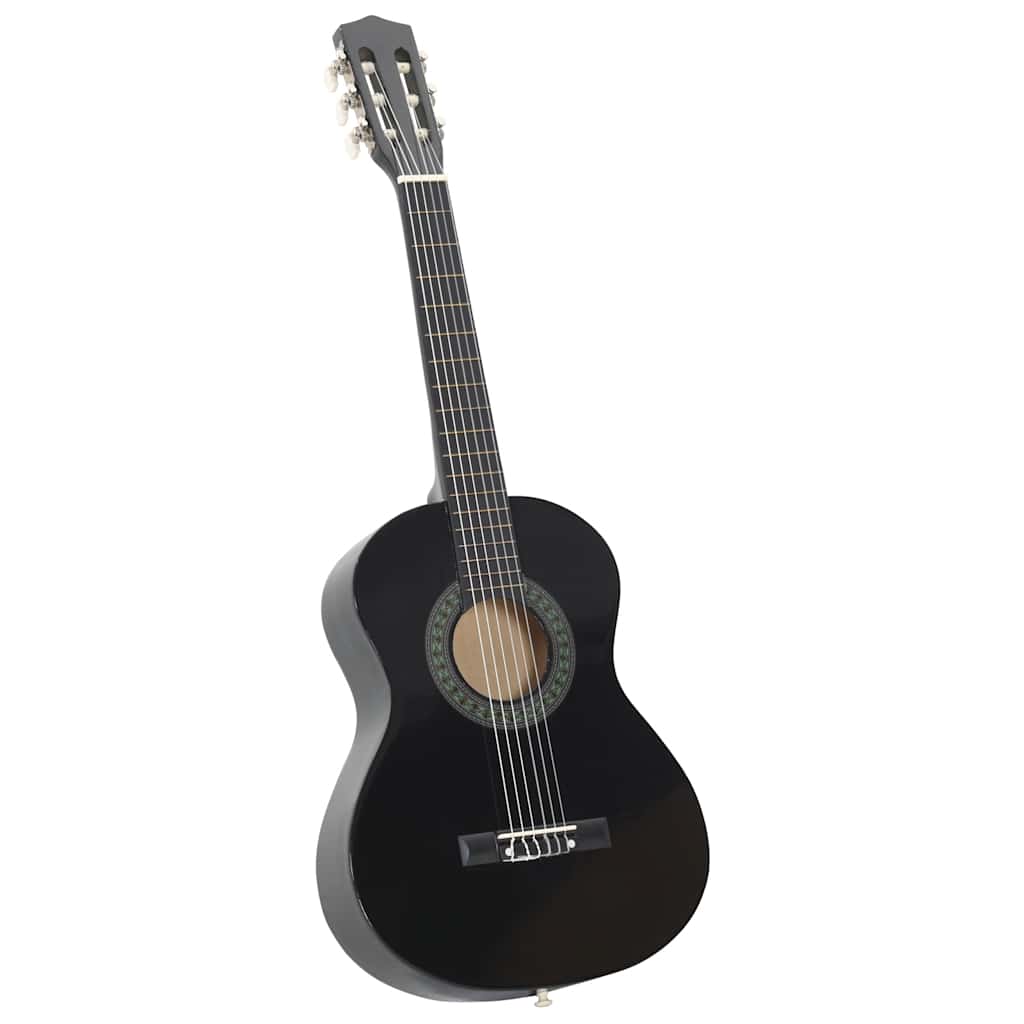 Vidaxl Gitarre Classic Anfänger und Kinder 1 2 34 Schwarz