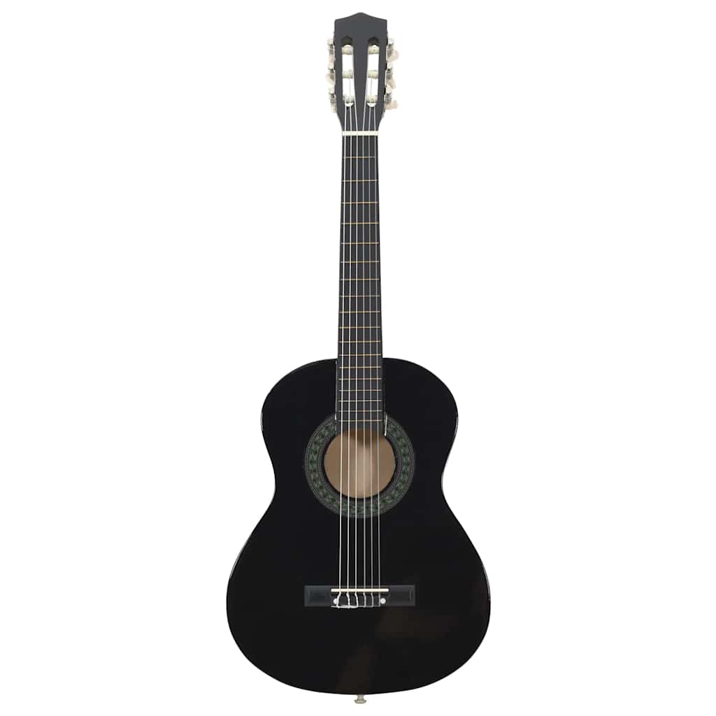 Vidaxl Gitarre Classic Anfänger und Kinder 1 2 34 Schwarz