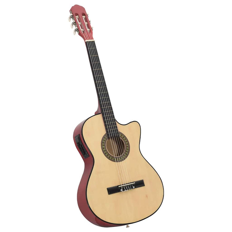 Vidaxl -Gitarrenausschnitt mit Equalizer 6 Saiten Western Classic