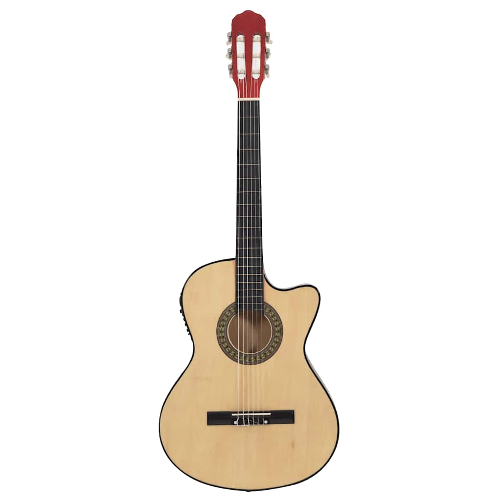 Vidaxl -Gitarrenausschnitt mit Equalizer 6 Saiten Western Classic