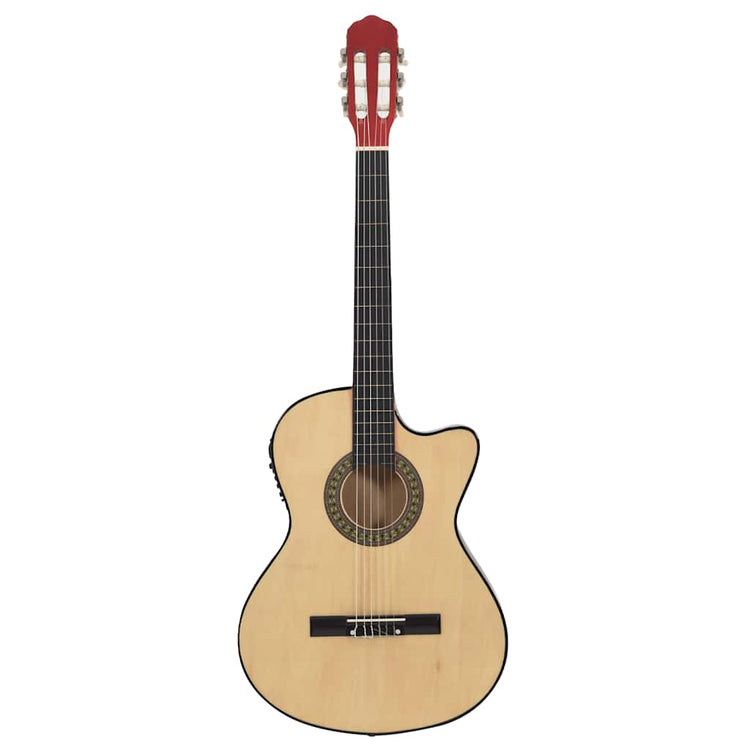 Vidaxl -Gitarrenausschnitt mit Equalizer 6 Saiten Western Classic