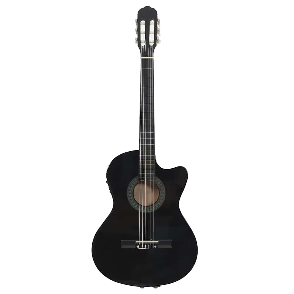 Vidaxl Gitarrenausschnitt mit Equalizer 6 Sneeds Western Classic Schwarz
